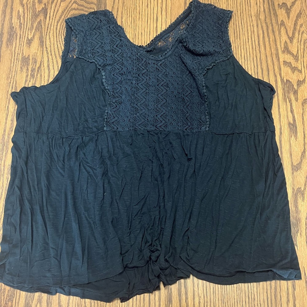 Terra Sky Lacy Tank Top